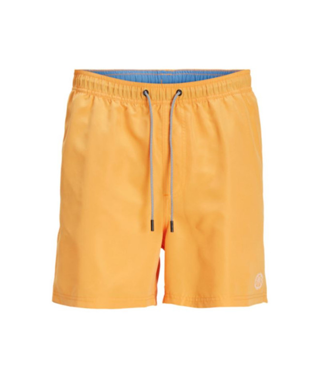 Fato de banho Jack and Jones stfiji swim Solid Ly Apricot Homem