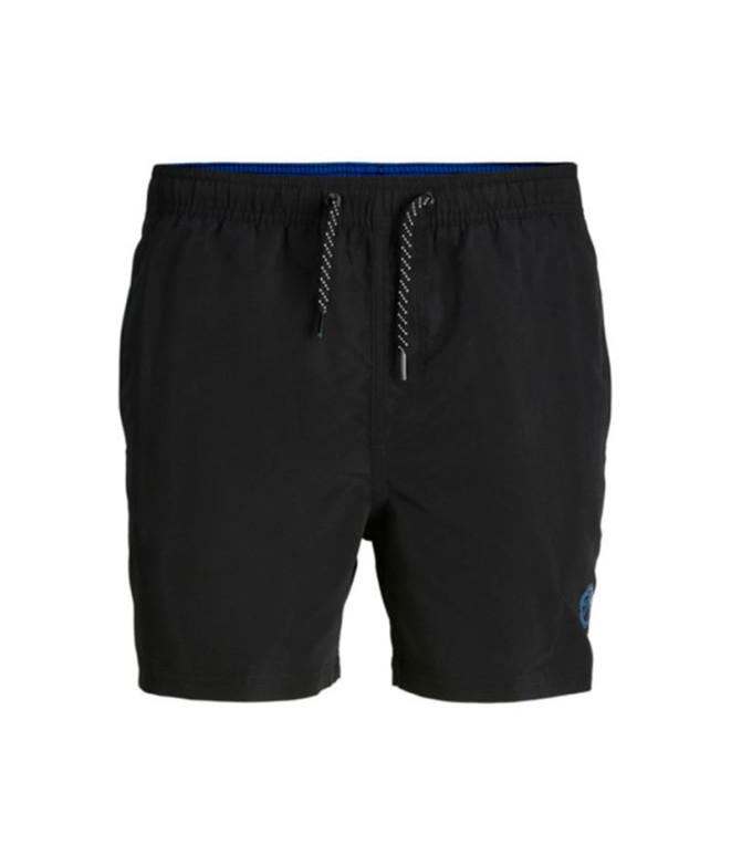 Calça Jack and Jones tfiji swim Solid Ly Preto Homem