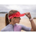 Viseira Running da Compressport Ultralight Red