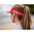 Viseira Running da Compressport Ultralight Red