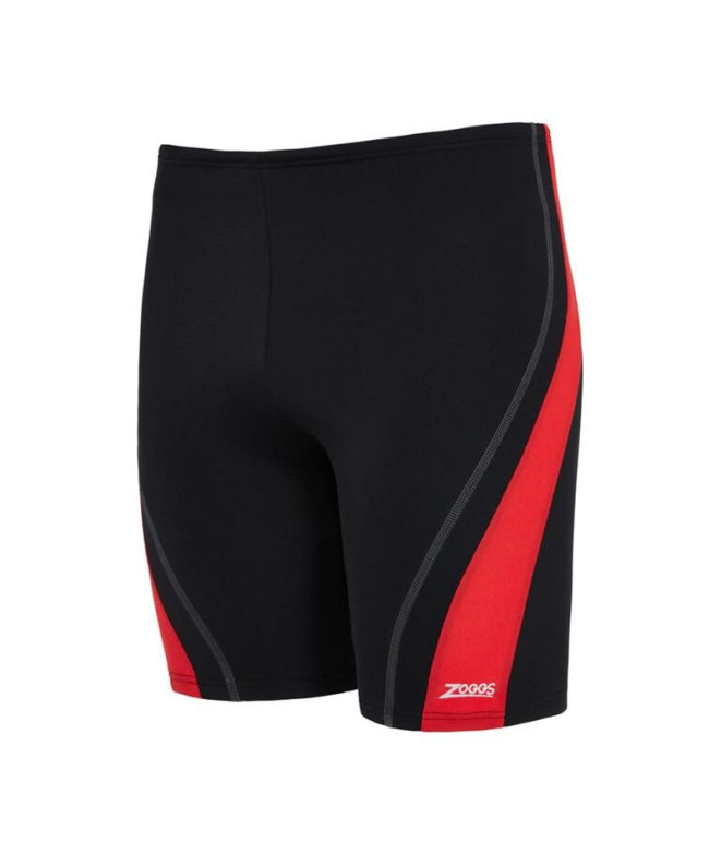Bañador de Natación Zoggs Eaton Mid Jammer E+s Hombre Negro