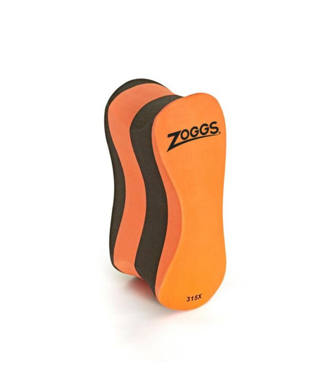 Boya de natación Zoggs Pull Buoy Negro/Naranja