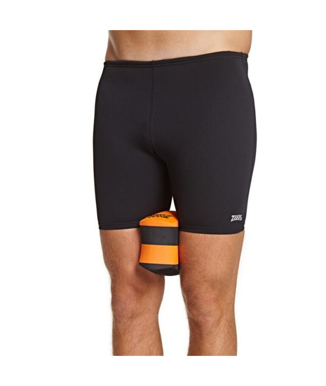 Boya natação de Zoggs Pull Buoy Preto/Laranja