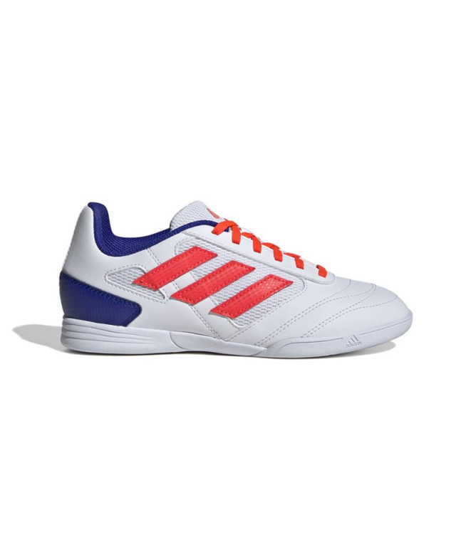 Sapatilhas de Futebol Sala adidas Infantil Super Sala Ii Interior Branco