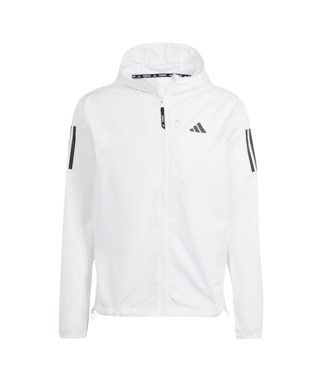 Chaqueta de Running adidas Own the run Hombre Blanco