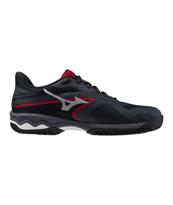 Chaussures Pádel Mizuno Homme de Wave Exceed Light 2 Padel Black