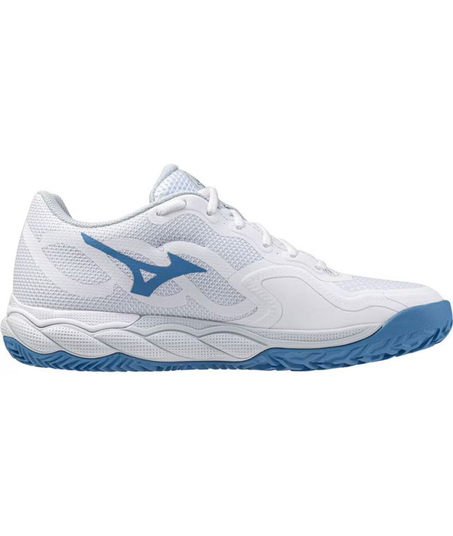 Chaussures Tennis Mizuno Court Femme wave Enforce Cc Blanc