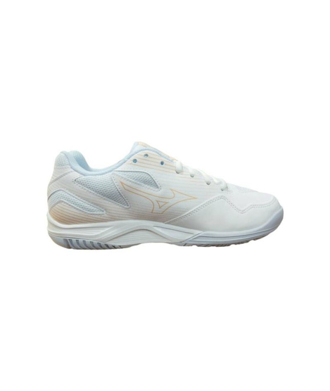 Sapatilhas Voleibol Mizuno Mulher da Cyclone Speed 4 White