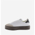 Chaussures Victoria Barcelone Cycliste Effet Cuir Femme Blanc
