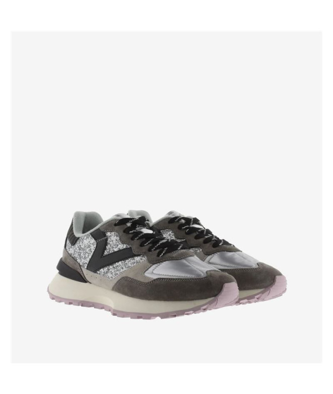 Sapatilhas Victoria Rush-Metal Glitter Mulher...