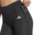 Malhas de Fitness adidas Optime Essentials Stash Pocket Full Length Mulher Preto