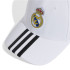 Boné Futebol adidas de Real Madrid Home Baseball Branco/Preto