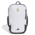 Mochila de Fútbol adidas Real Madrid Home Backpack Blanco/Negro