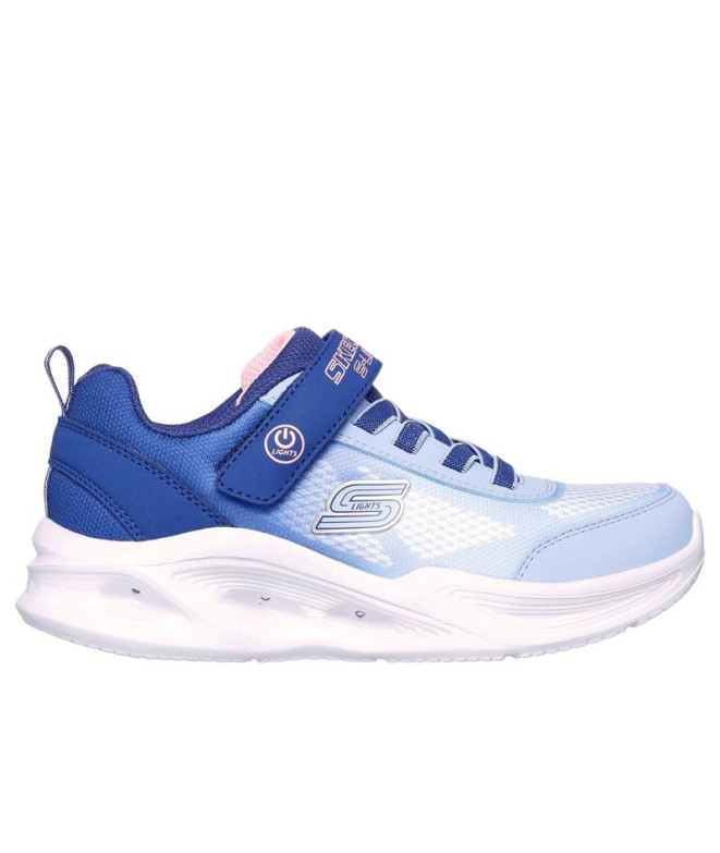 Chaussures Skechers Skechers Sola Glow Blue Fille