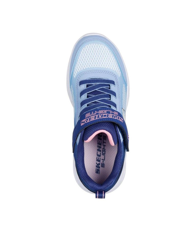 Sapatilhas Skechers Skechers Sola Glow Azul Menina