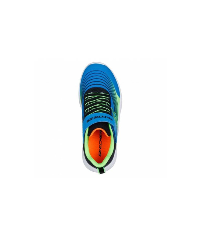 Sapatilhas Skechers Microspec Advance Blue/Lime...