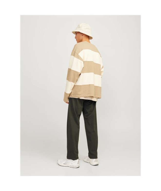 Pantalons Jack and Jones stkane pierre Olive...