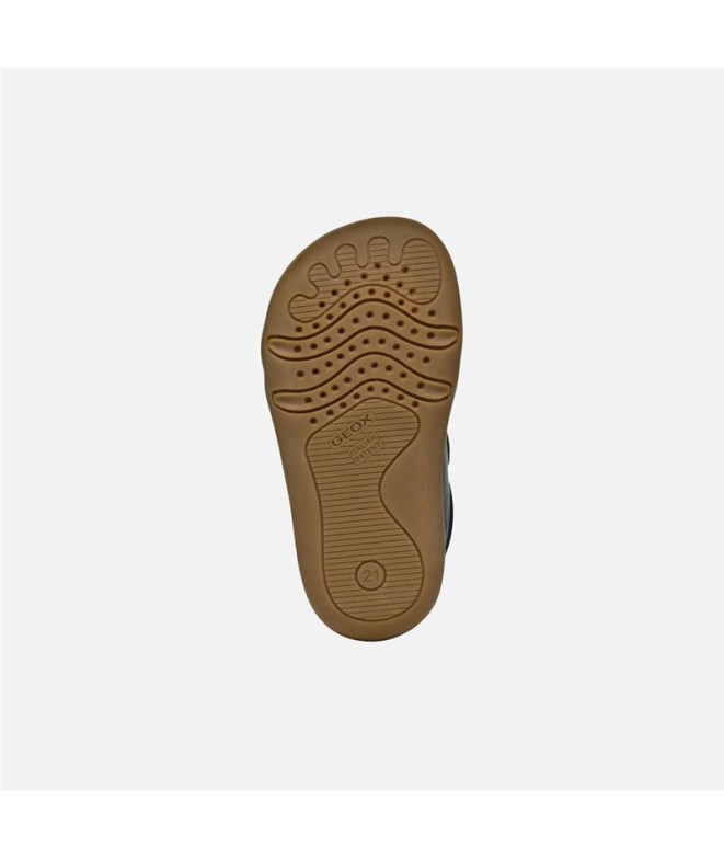 Zapatillas Geox Steppieup A - Nappa Niño Azul...