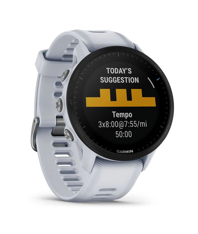 Relógio Garmin Forerunner 955 No Solar Branco
