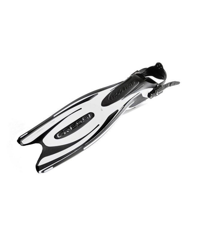 Aletas Cressi FROG PLUS Blanco-Negro T/XS-S