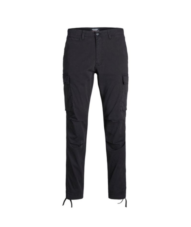 Calça Jack and Jones tace tucker Cargo Ama Preto Homem