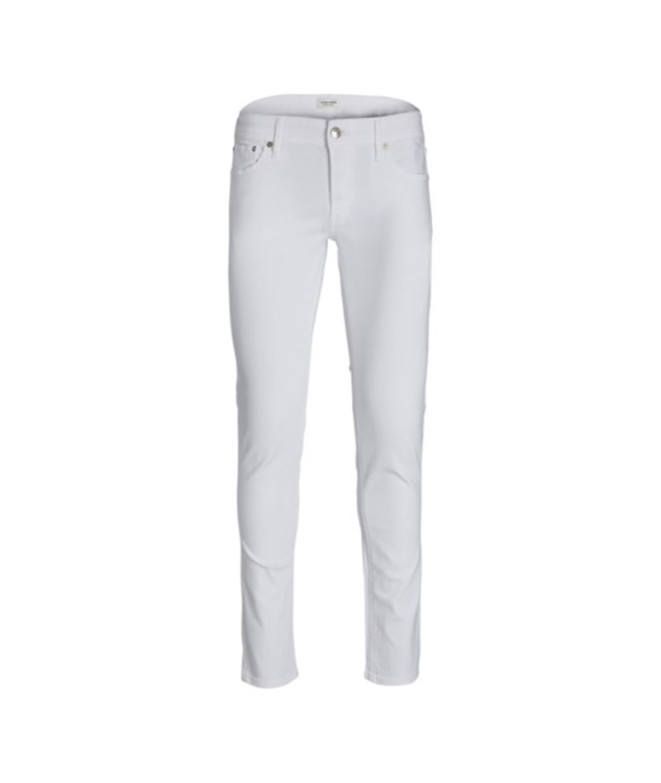 Calça Homem Jack & Jones glenn original Mf 221 White Denim