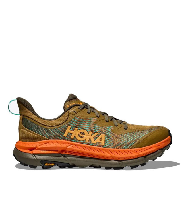 Zapatillas de Trail Hoka Mafate Speed 4 Verde Oliva Hombre