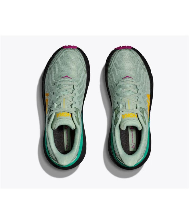 Zapatillas de trail Hoka Challenger 7 Verde Mujer