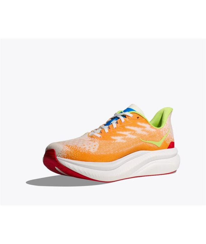 Chaussures Running de Hoka Mach 6 White Homme