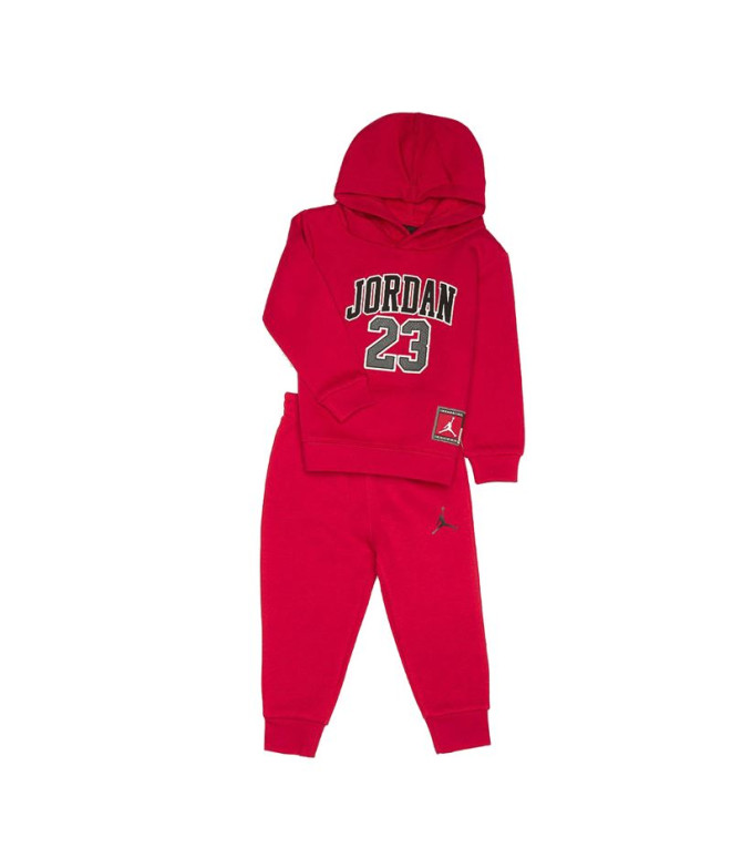 Survêtement Nike Pack Set Enfant Jordan Po Red