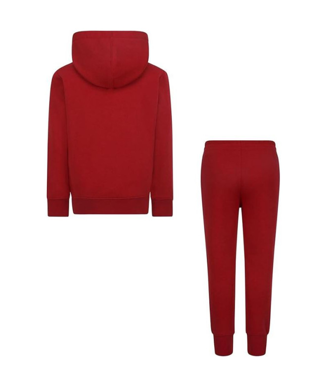 Survêtement Nike Set Enfant Jordan Po Red