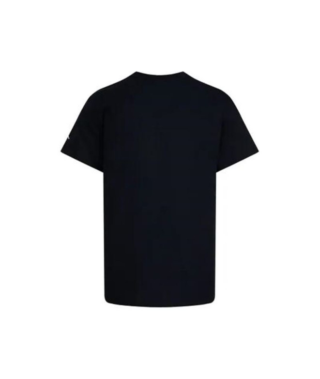 Camiseta Menino Air Jordan Dots Preto