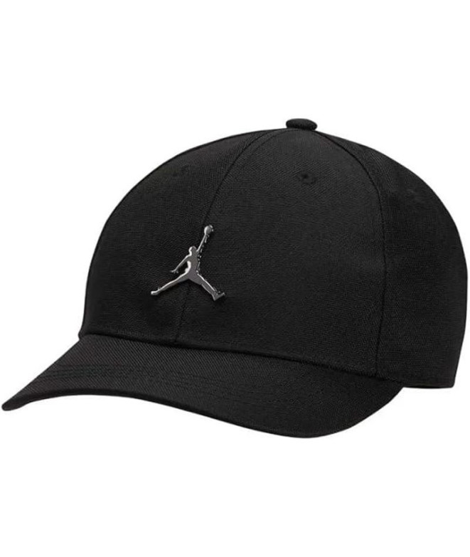 Boné Nike Infantil Jordan Jan Metal Jumpman Curve Brim Preto