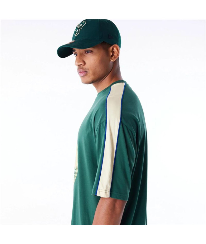 T-shirt New Era NBA PANEL OS Milwaukee Bucks...