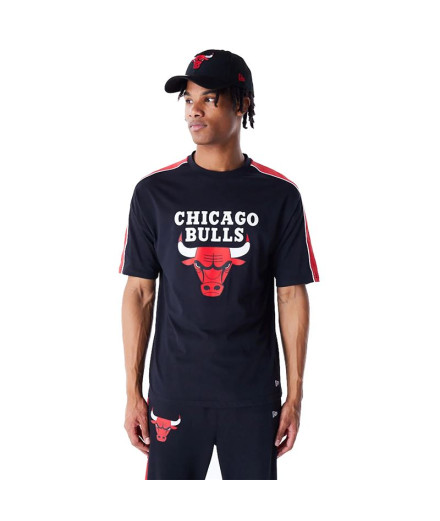 T-shirt New Era NBA PANEL OS Chicago Bulls Noir Homme T-shirt New Era NBA PANEL OS Chicago Bulls Noir Homme
