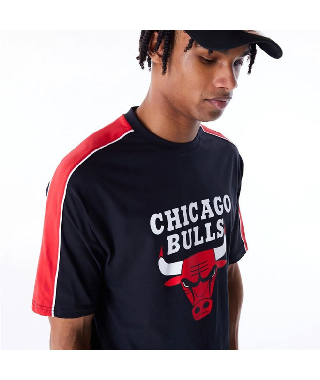 T-shirt New Era NBA PANEL OS Chicago Bulls Noir...
