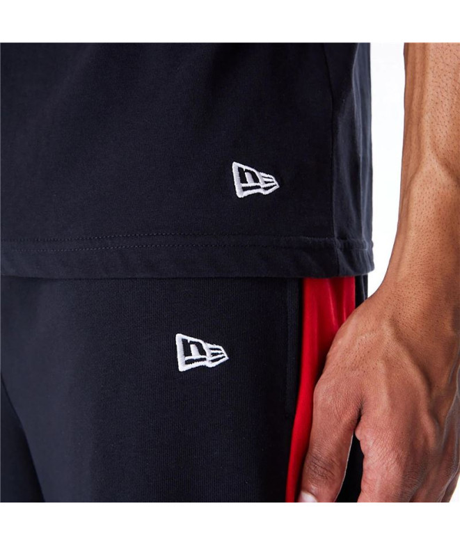 T-shirt New Era NBA PANEL OS Chicago Bulls Noir...