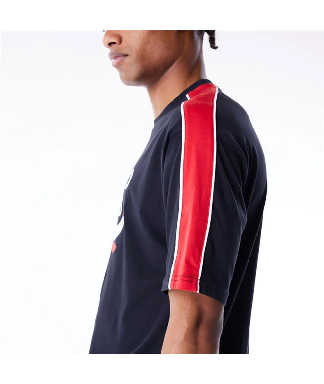 T-shirt New Era NBA PANEL OS Chicago Bulls Noir...