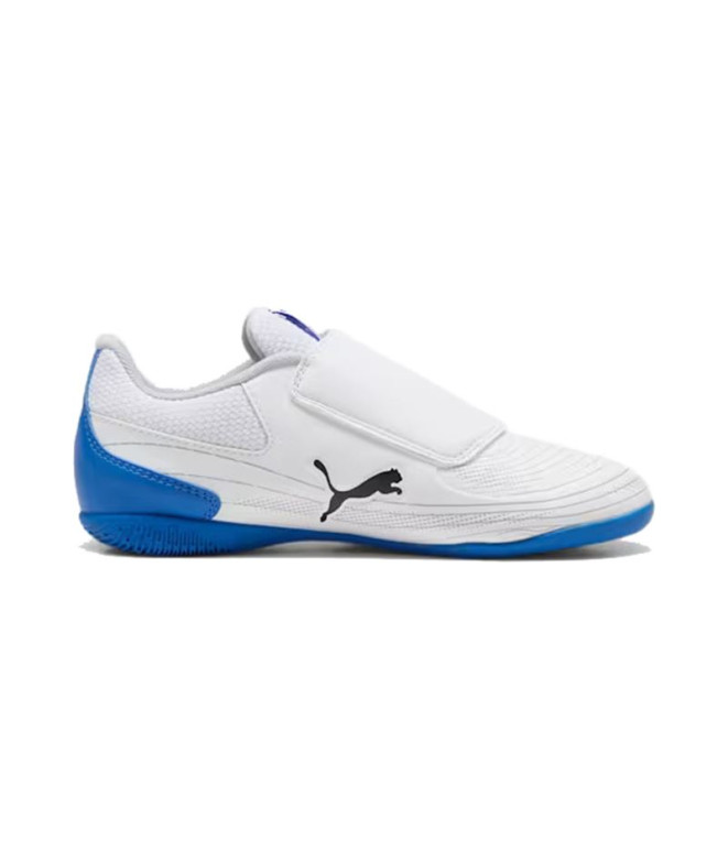 Zapatillas de Fútbol Sala Puma Truco III V Infantil Blanco