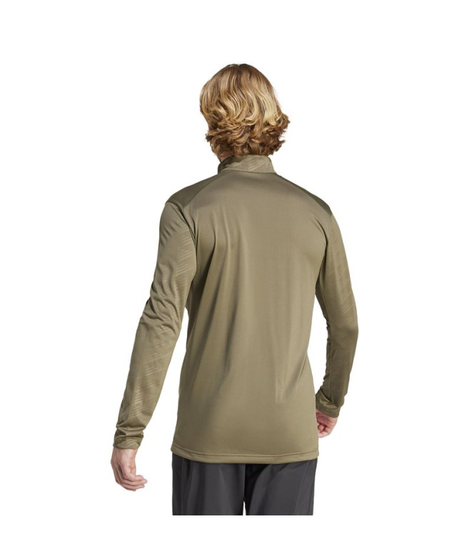 Moletom adidas caminhada no Monte Half Zi Ls Homem