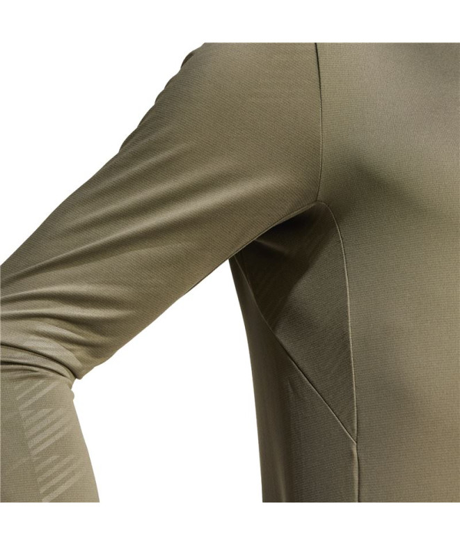 Moletom adidas caminhada no Monte Half Zi Ls Homem