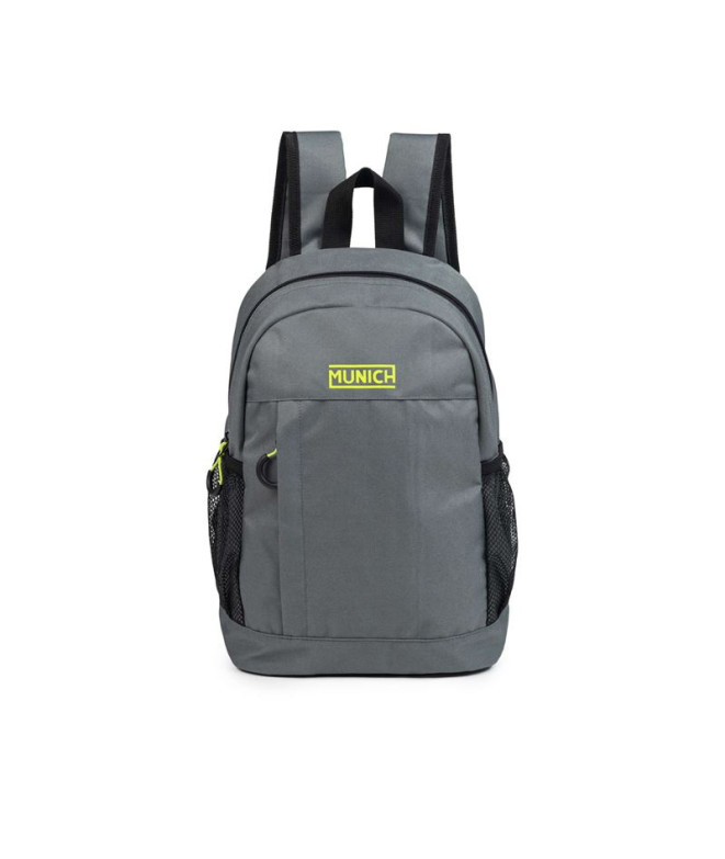 Mochila Munich Gym Sports Backpack Slim Small Gris