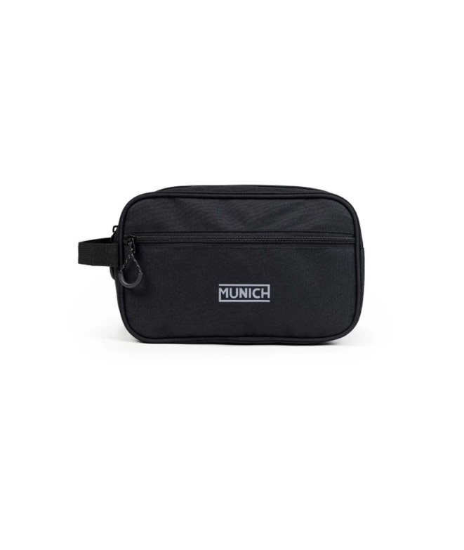 Neceser Munich Toiletry Double Negro