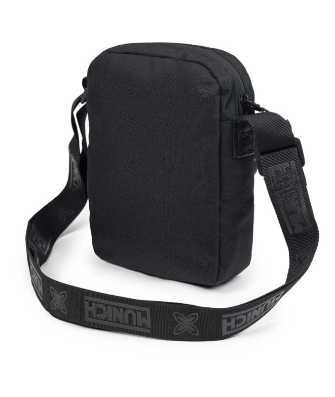 Bandoulière Munich Crochet Noir