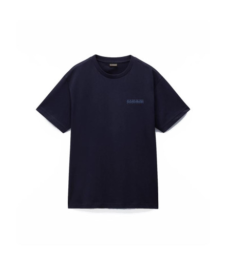 Camiseta Napapijiri S-Albula Ss Azul-marinho Homem