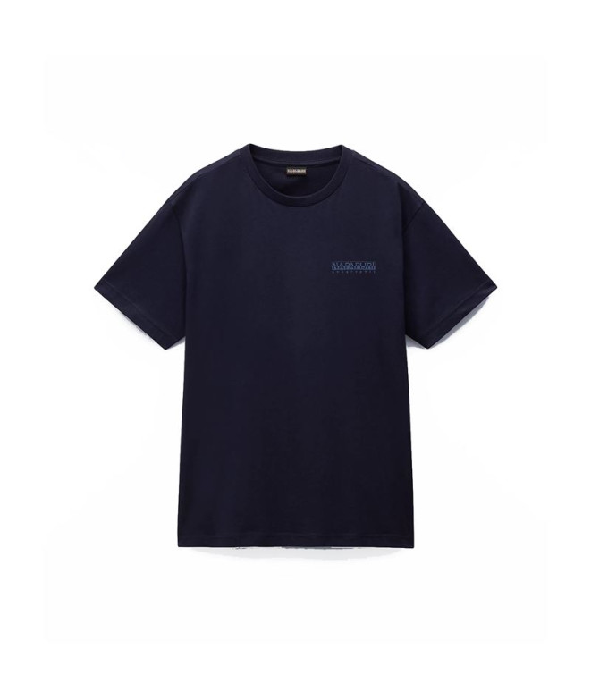 Camiseta Napapijiri S-Albula Ss Azul Marino Hombre