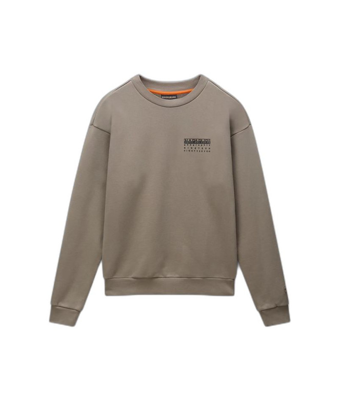 Sudadera Napapijiri B-Premium C Beige Brindle 2 Hombre