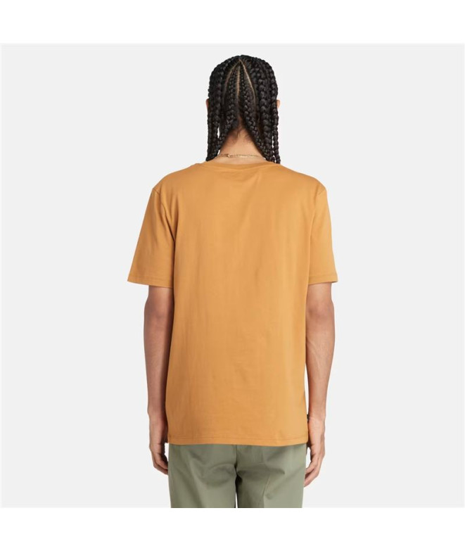 Camiseta Timberland Homem Manga curta com...