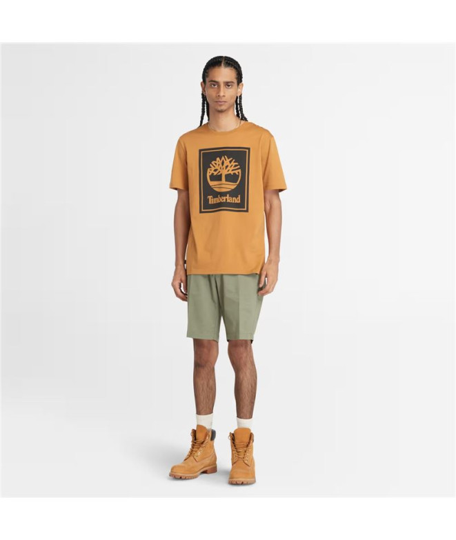 T-shirt Timberland Homme Stack Logo Short...