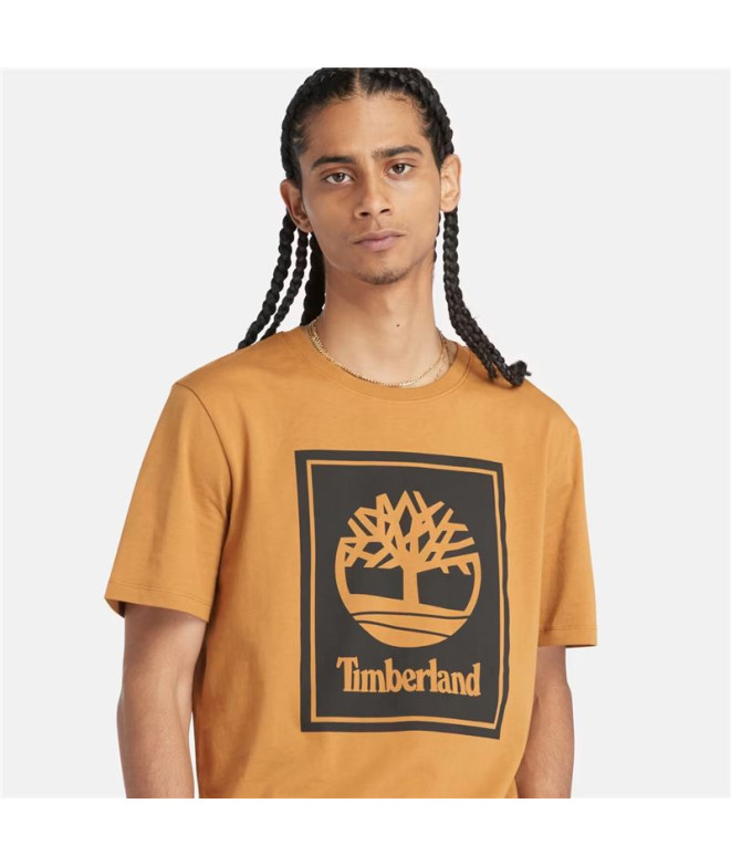 T-shirt Timberland Homme Stack Logo Short...